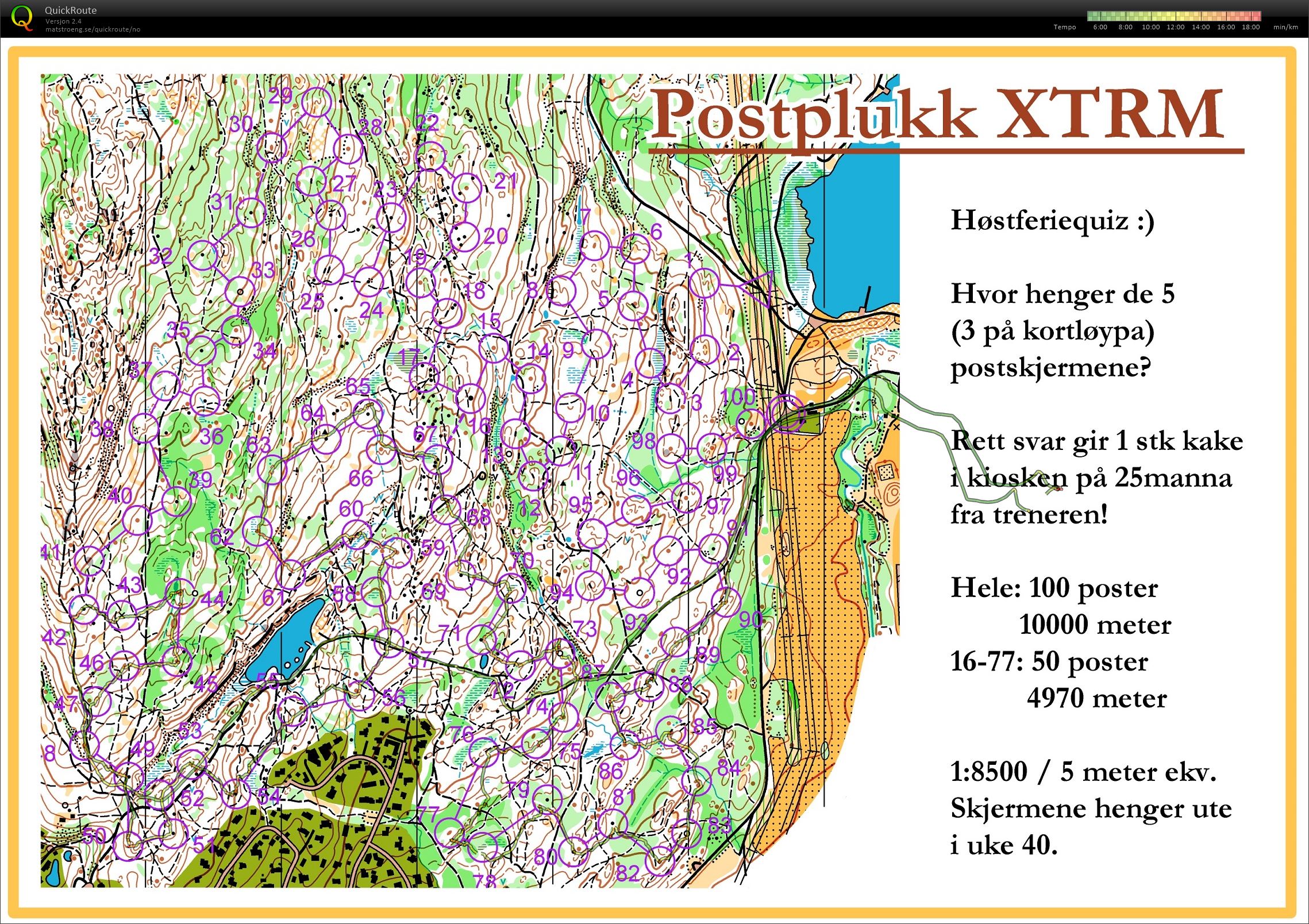 Postplukk Xtreme del 2 (15-10-2015)