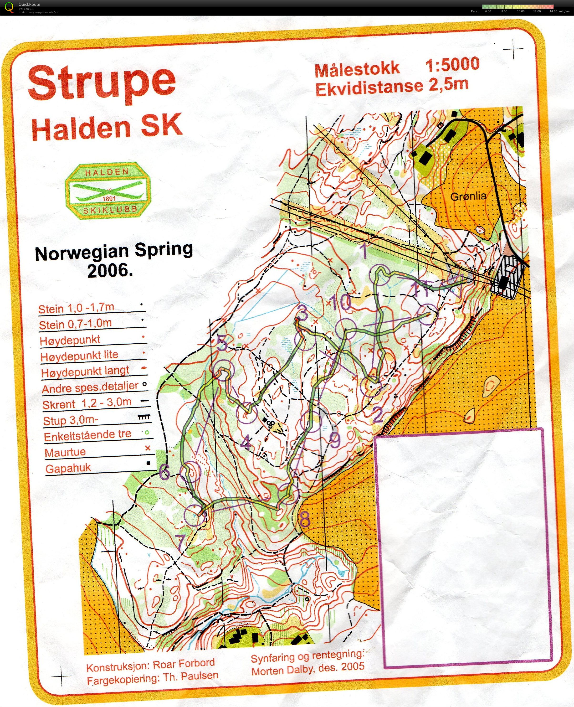 Sprint Strupeskogen Vinterferie 3 (22/02/2012)