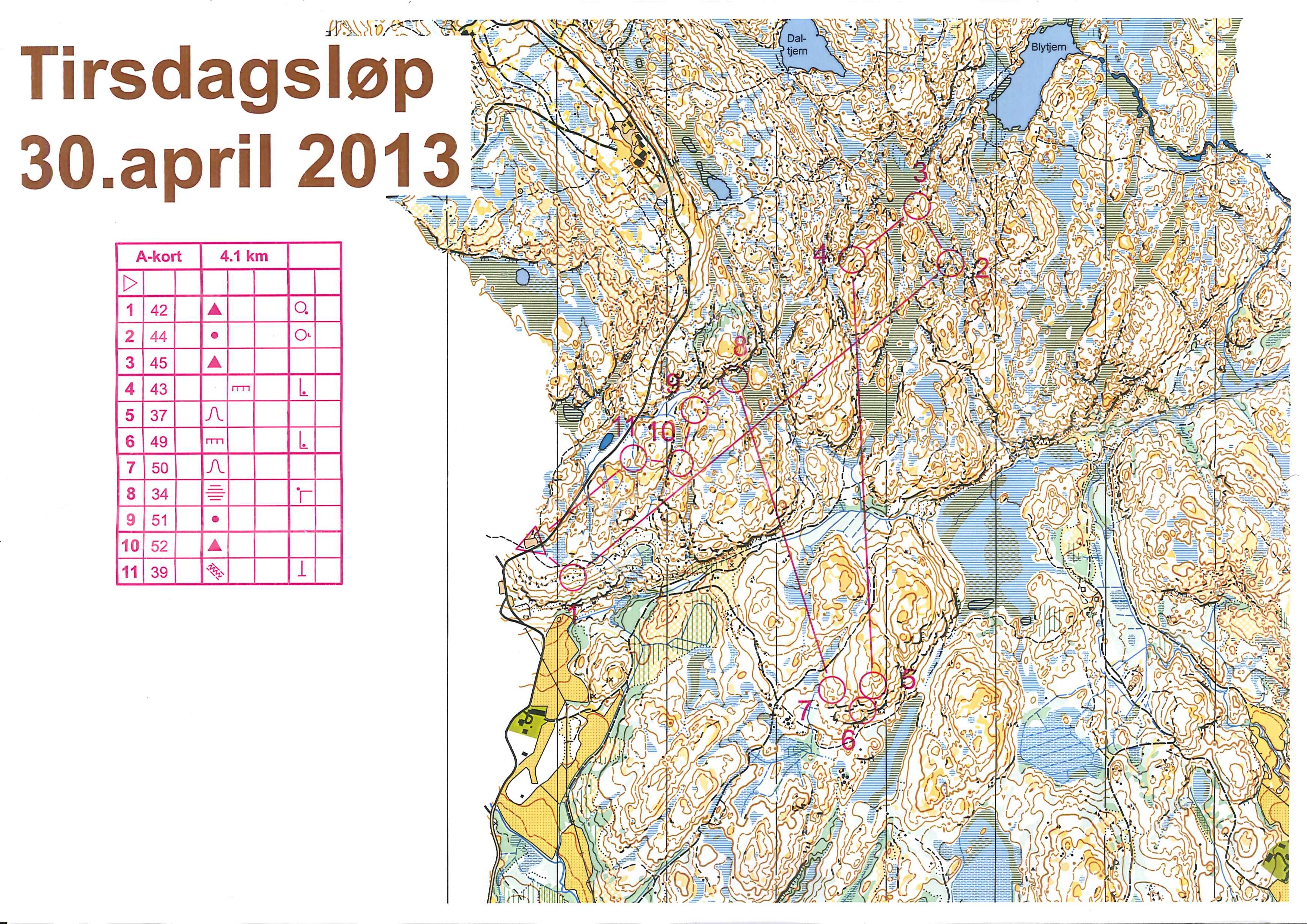 Tirsdagsløp (2013-04-30)